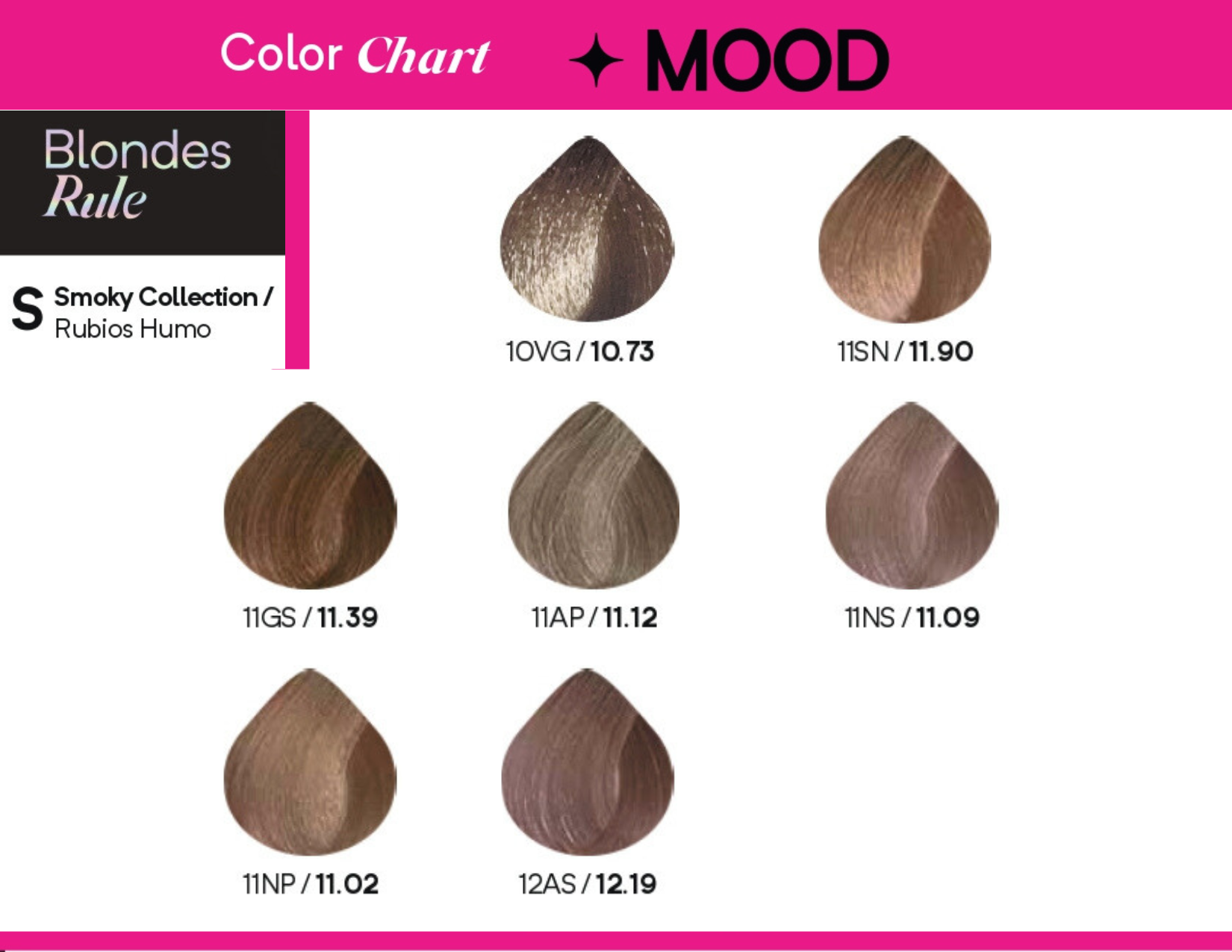Motika Tinte Blondes Rule 11SN/11.90 Rubio Especial Humo Profundo 90 ml