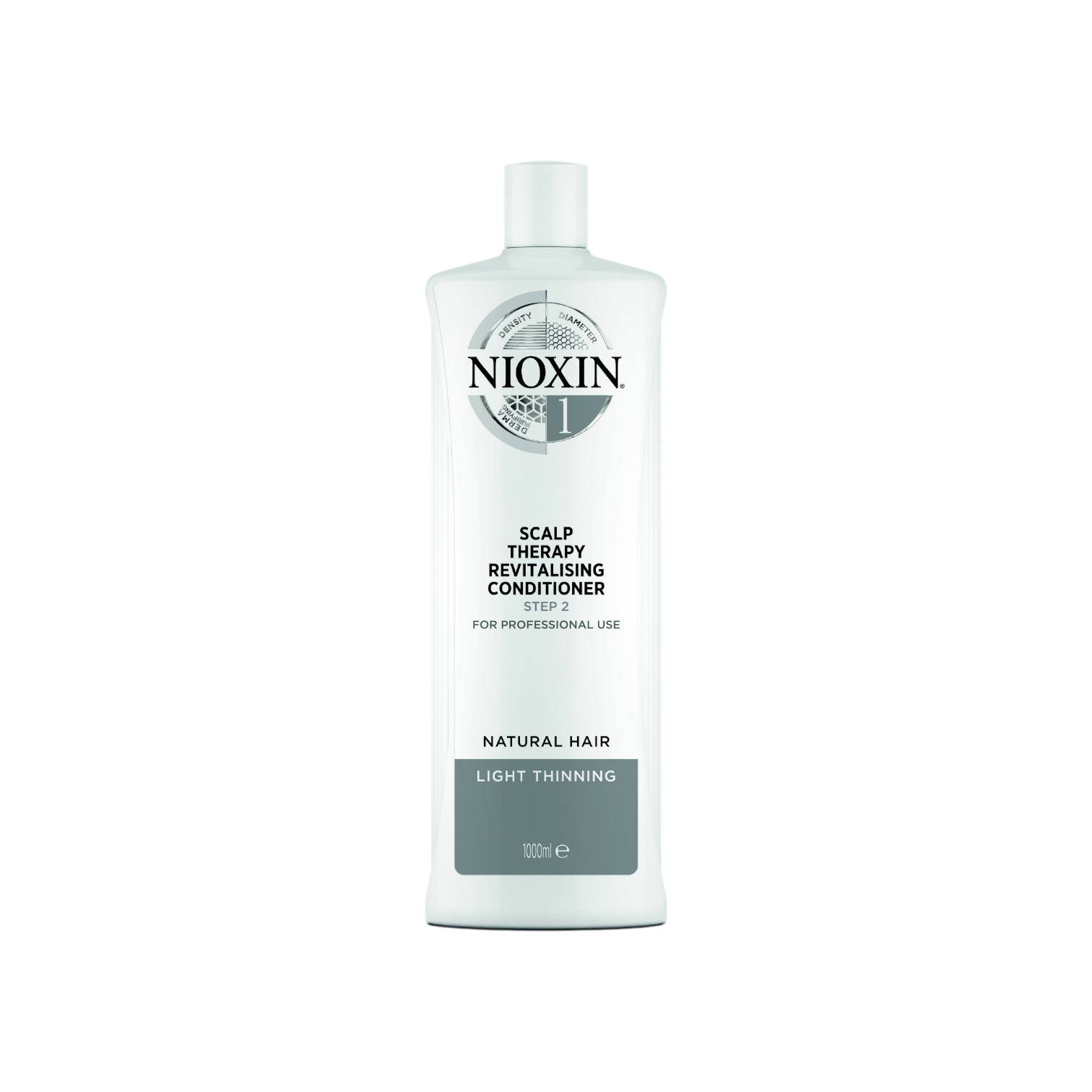 Nioxin Acondicionador para Cabello Natural - Adelgazamiento Leve 1000 ml