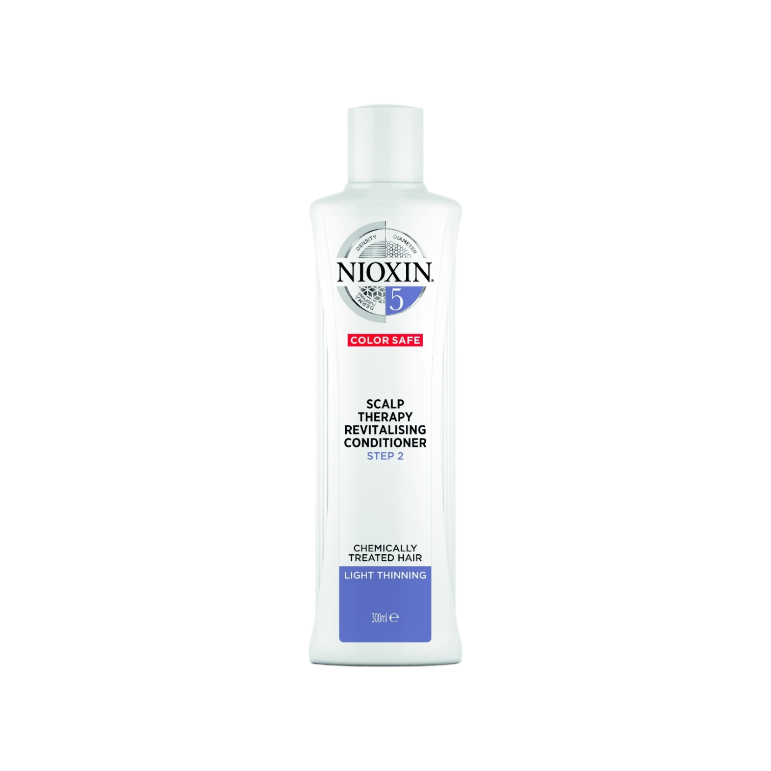 Nioxin Acondicionador para Cabello Tratado Quimicamente o Rizado - Adelgazamiento Leve 300 ml