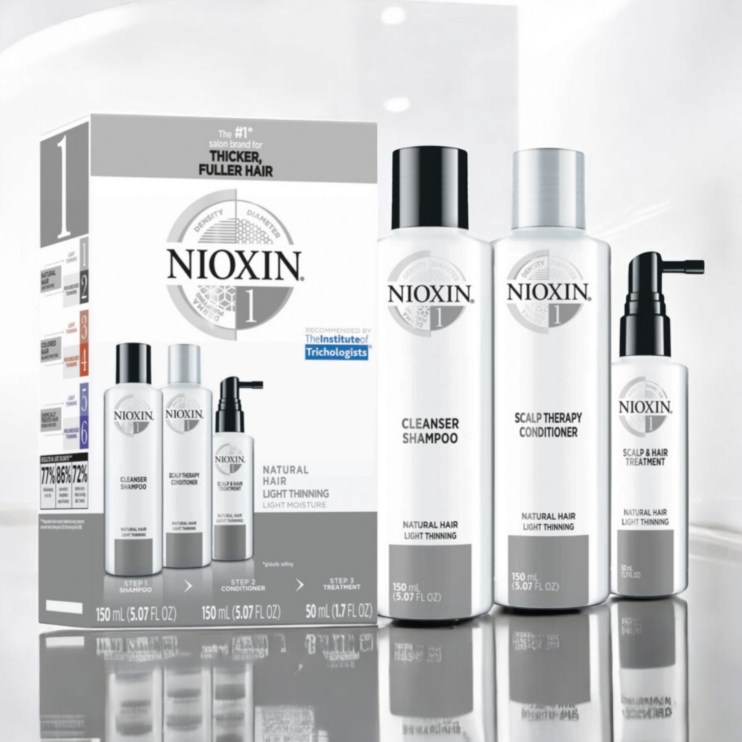 Nioxin Kit Para Cabello Natural - Adelgazamiento Leve 150 ml