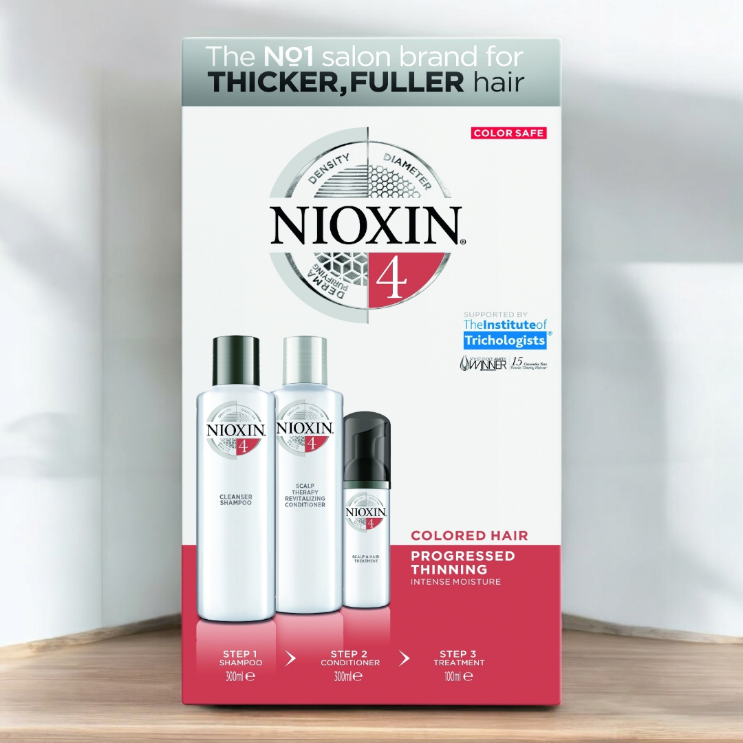 Nioxin Kit Para Cabello Teñido - Adelgazamiento Avanzado 300 ml