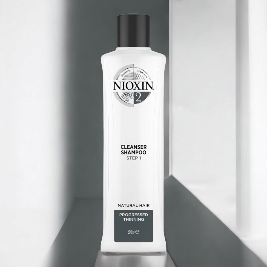 Nioxin Shampoo para Cabello Natural - Adelgazamiento Avanzado 300 ml