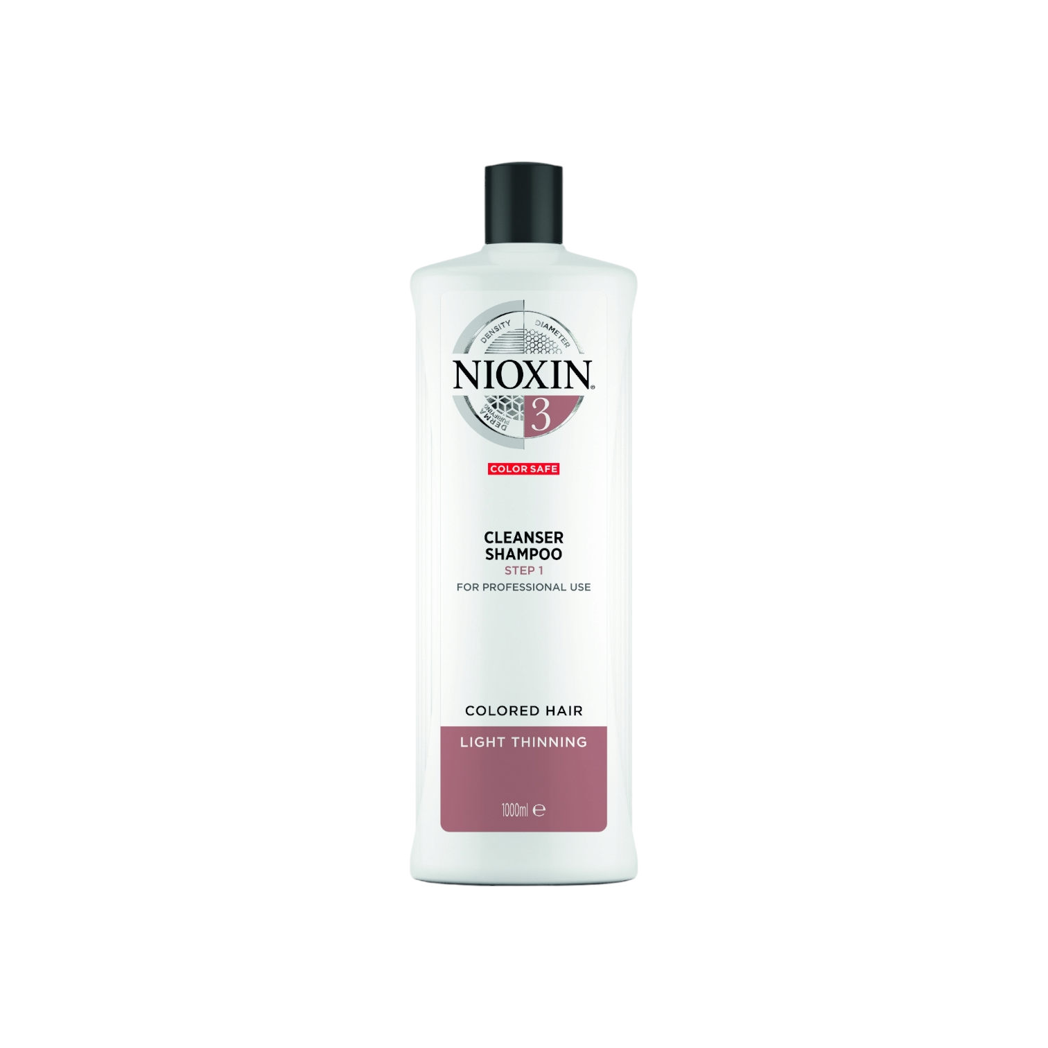 Nioxin Shampoo para Cabello Teñido - Adelgazamiento Leve 1000 ml