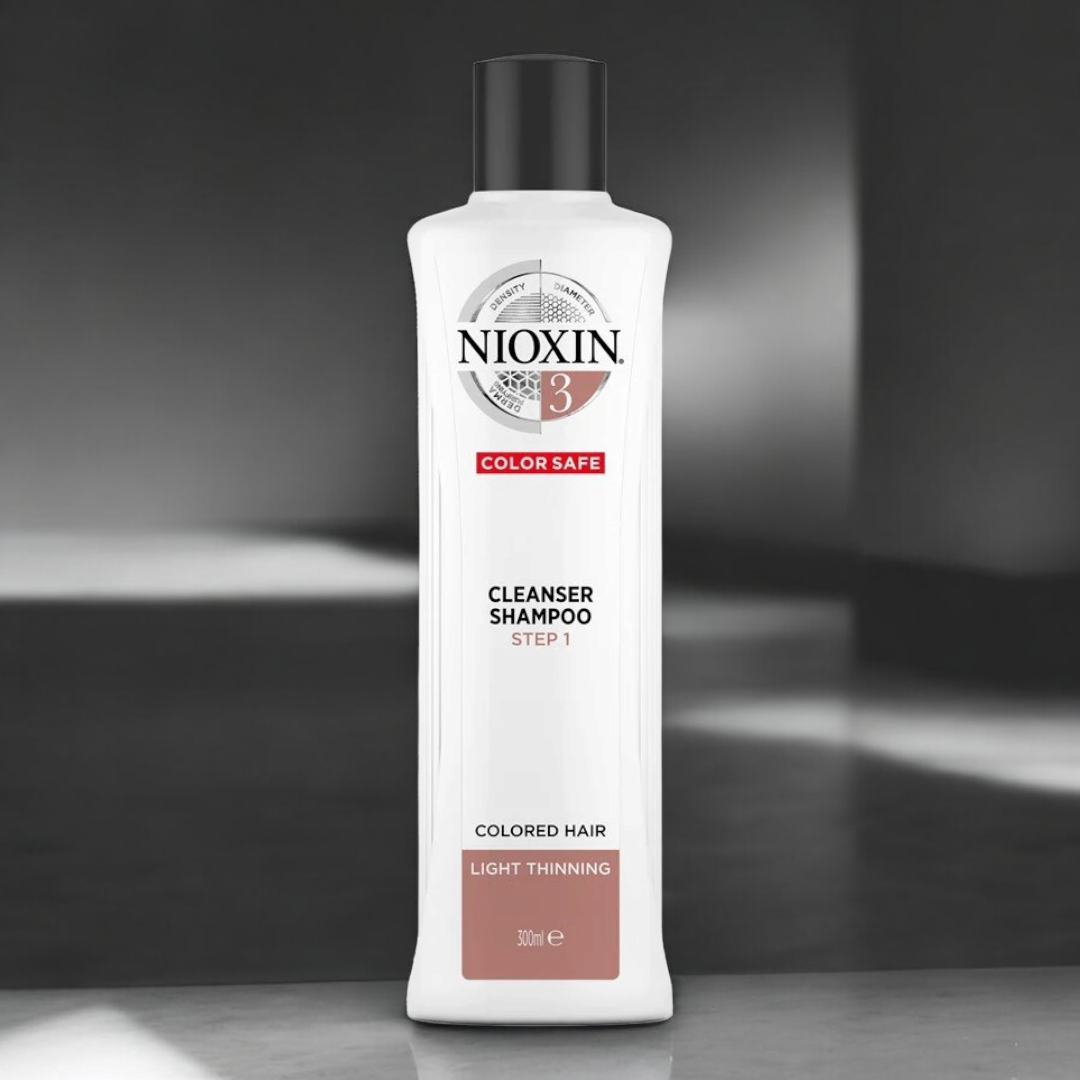 Nioxin Shampoo para Cabello Teñido - Adelgazamiento Leve 300 ml