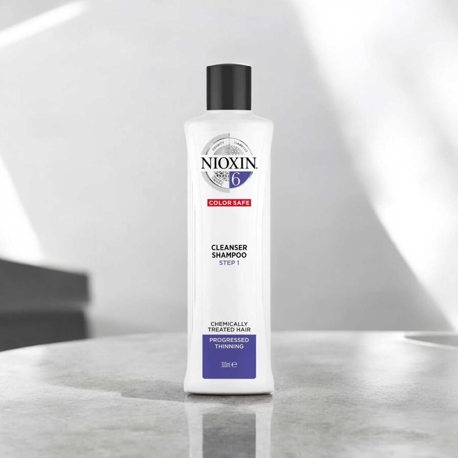 Nioxin Shampoo para Cabello Tratado Quimicamente o Rizado - Adelgazamiento Avanzado 300 ml