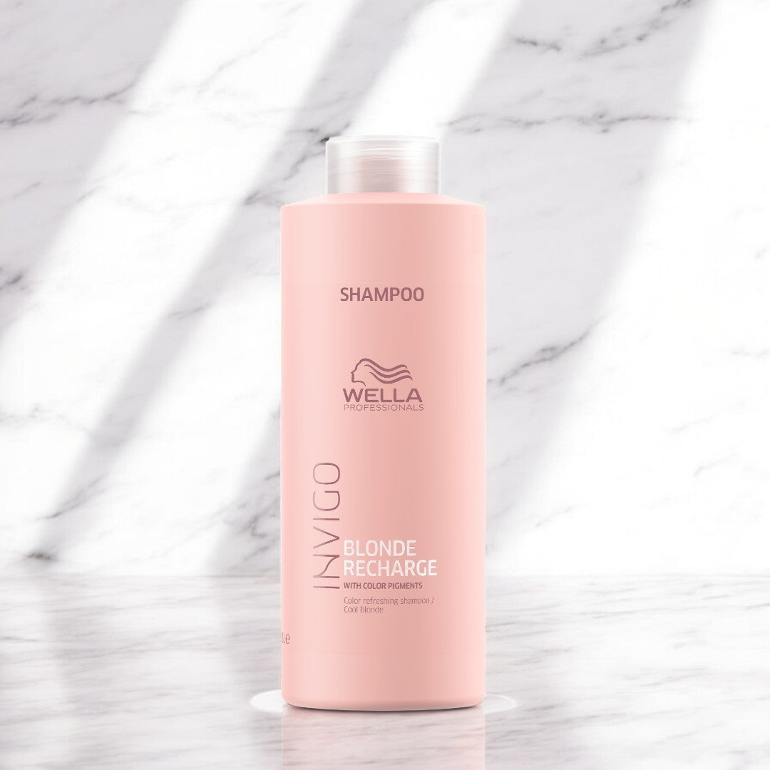 Wella Invigo Blonde Recharge Shampoo 1000 ml