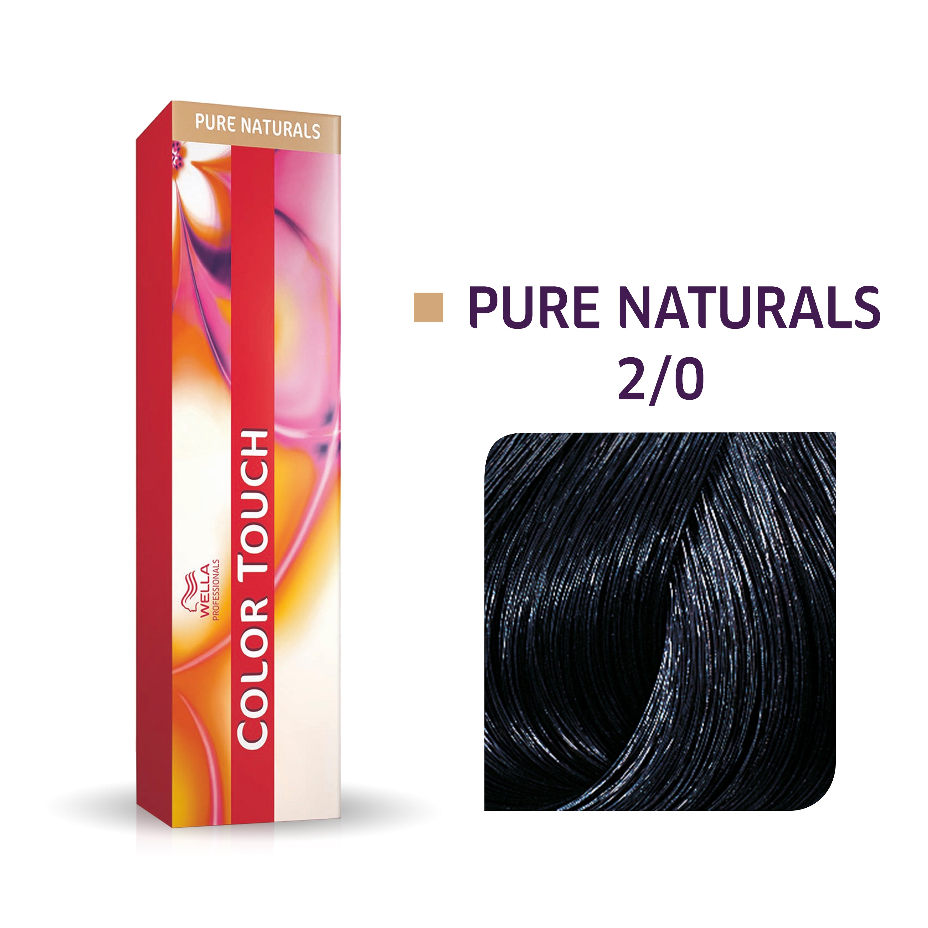 Wella Tinte Color Touch CT 60 ml. 2/0 Negro