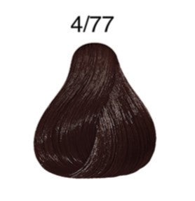 Wella Tinte Color Perfect CP 60 ml. 4/77 Castaño Mediano Marrón Intenso