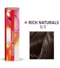 Wella Tinte Color Touch CT 60 ml. 5/3 Castaño Claro Dorado