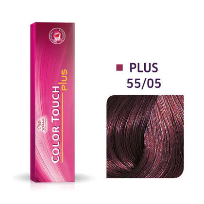 Wella Tinte Color Touch Plus CT P 60 ml. 55/05 Castaño Claro Intenso Natural Caoba