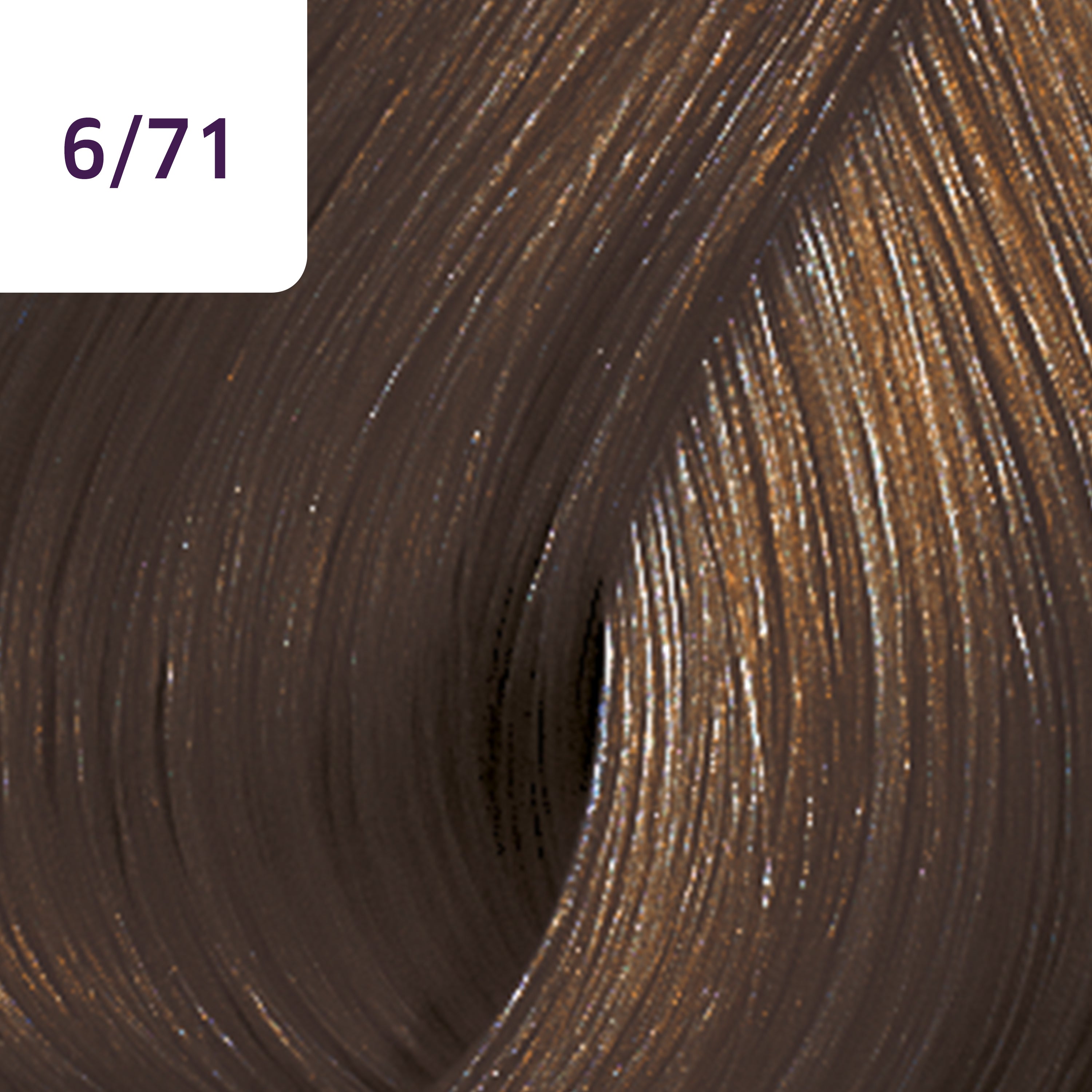 Wella Tinte Color Touch CT 60 ml. 6/71 Rubio Oscuro Marrón Ceniza