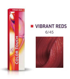 Wella Tinte Color Touch CT 60 ml. 6/45 Rubio Oscuro Rojo Caoba