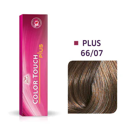 Wella Tinte Color Touch Plus CTP  60 ml. 66/07 Rubio Oscuro Intenso Natural Marrón
