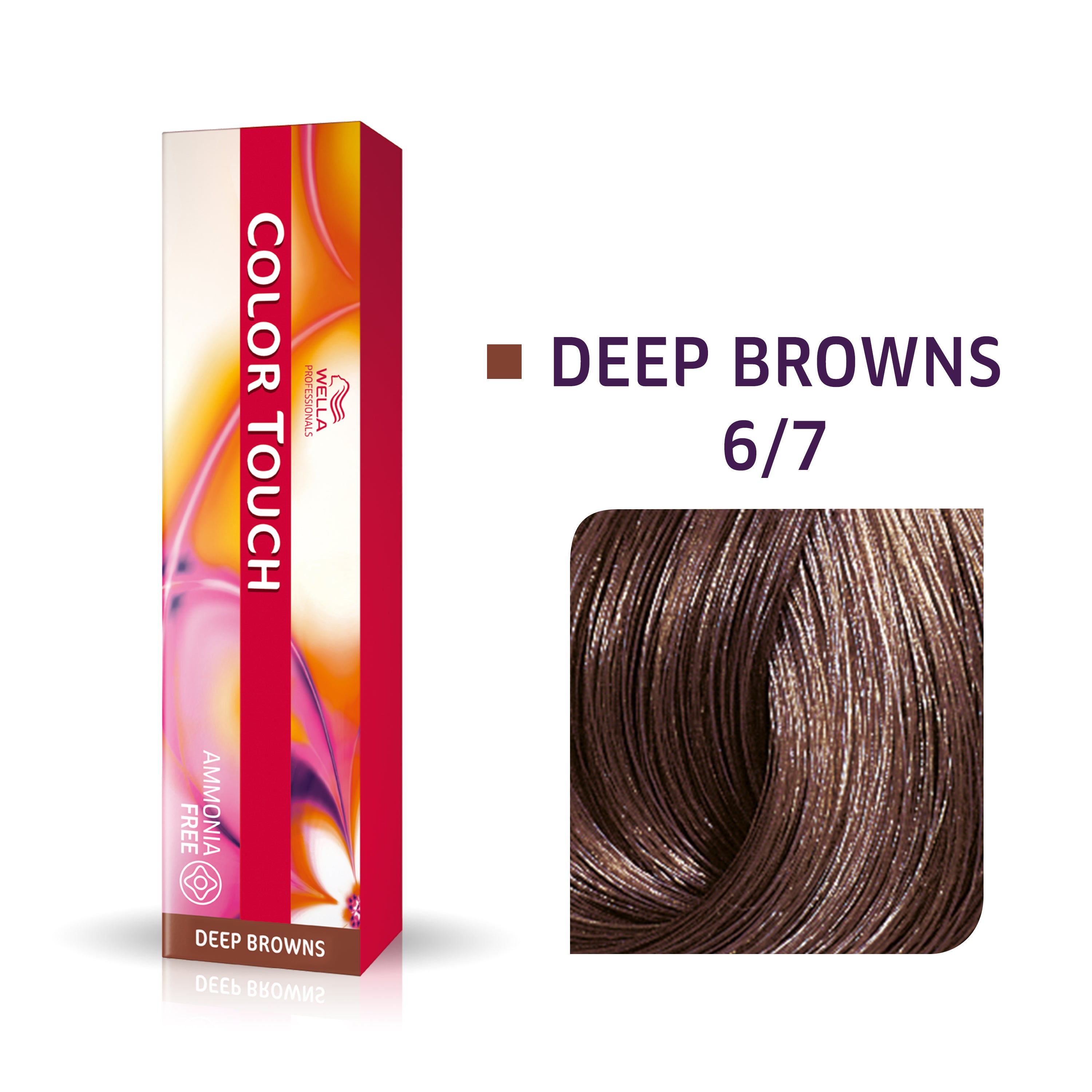 Wella Tinte Color Touch CT 60 ml. 6/7 Rubio Oscuro Marrón