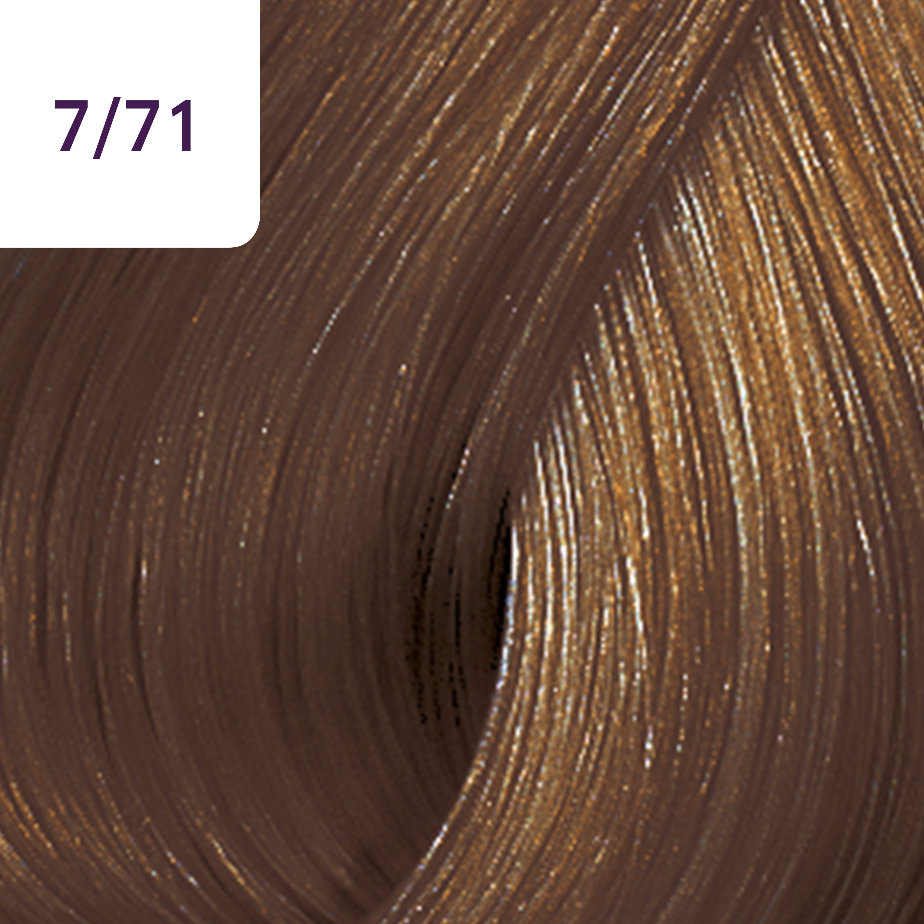 Wella Tinte Color Touch CT 60 ml. 7/71 Rubio Mediano Marrón Ceniza