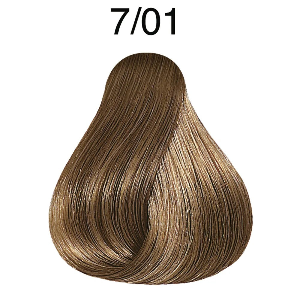 Wella Tinte Color Perfect CP 60 ml. 7/01 Rubio Mediano Natural Ceniza