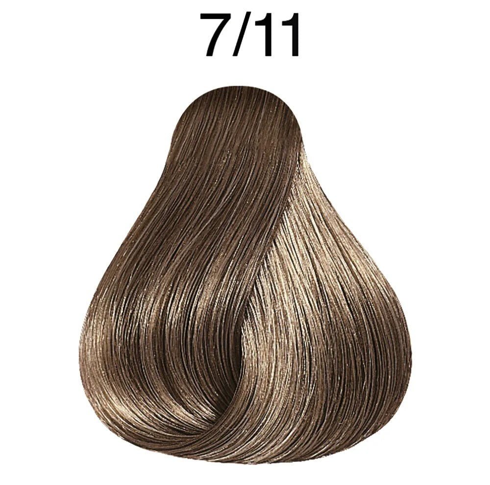 Wella Tinte Color Perfect CP 60 ml. 7/11 Rubio Mediano Ceniza Intenso