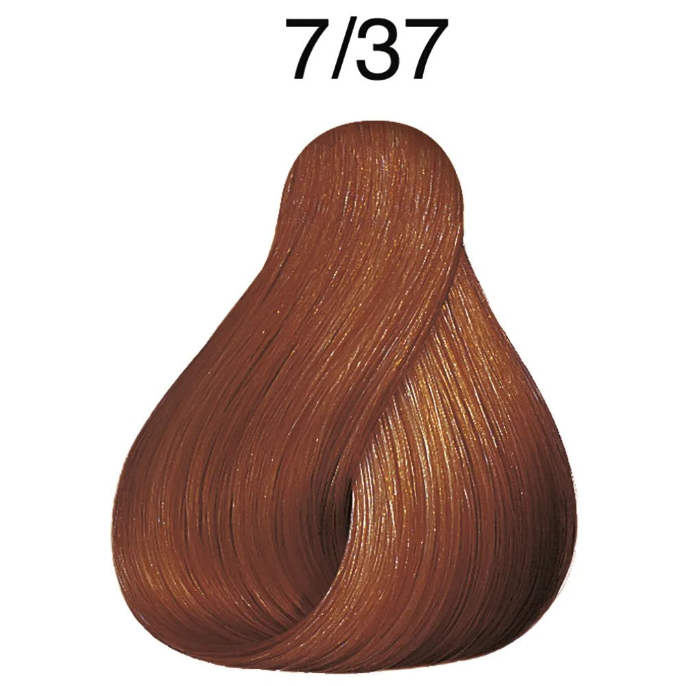 Wella Tinte Color Perfect CP 60 ml. 7/37 Rubio Mediano Dorado Marrón