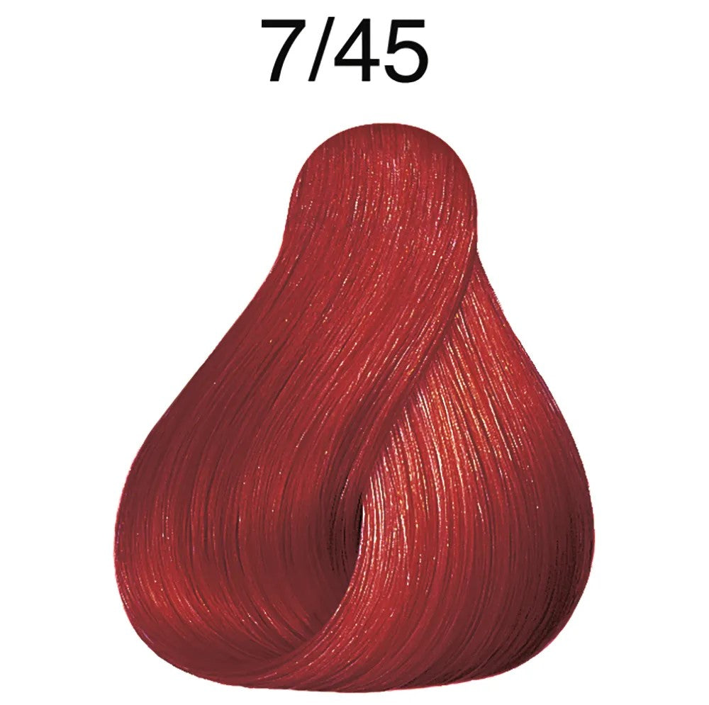Wella Tinte Color Perfect CP 60 ml. 7/45 Rubio Mediano Rojo Caoba