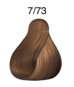 Wella Tinte Color Perfect CP 60 ml. 7/73 Rubio Mediano Marrón Dorado