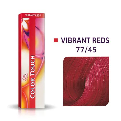 Wella Tinte Color Touch CT 60 ml. 77/45 Rubio Mediano Intenso Rojo Caoba