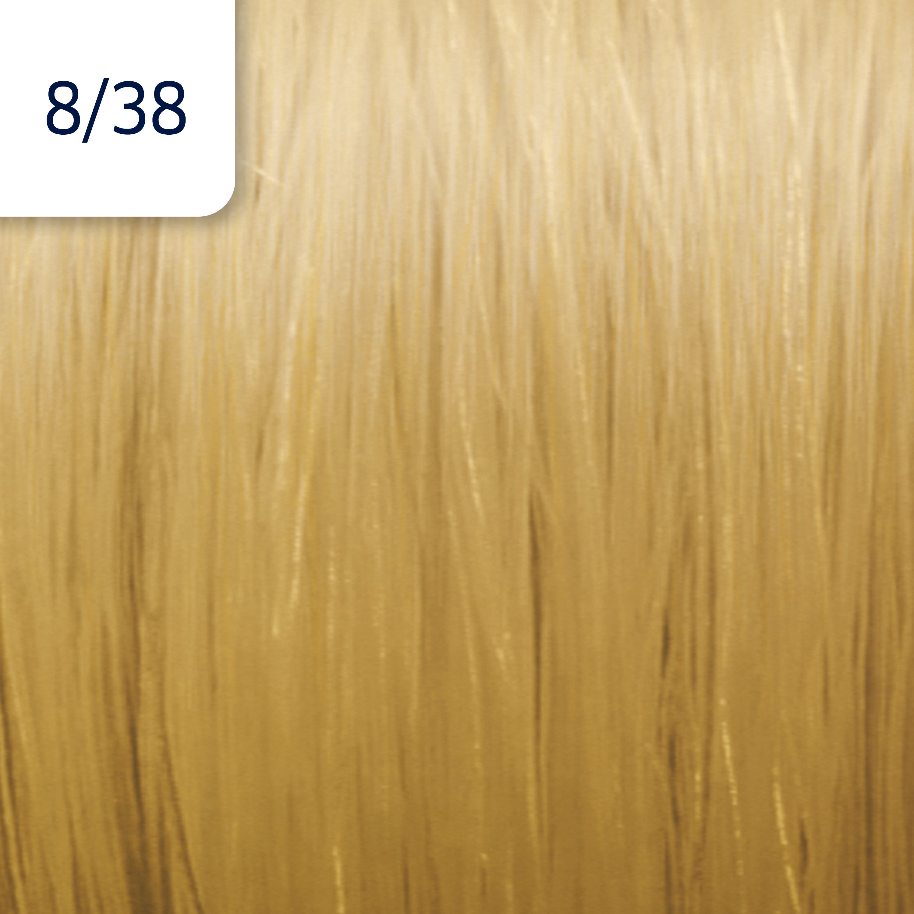 Wella Tinte Ilumina Color IC 60 ml. 8/38 Rubio Claro Dorado Perla