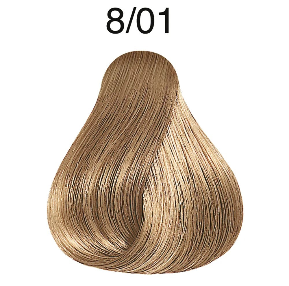 Wella Tinte Color Perfect CP 60 ml. 8/01 Rubio Claro Natural Ceniza