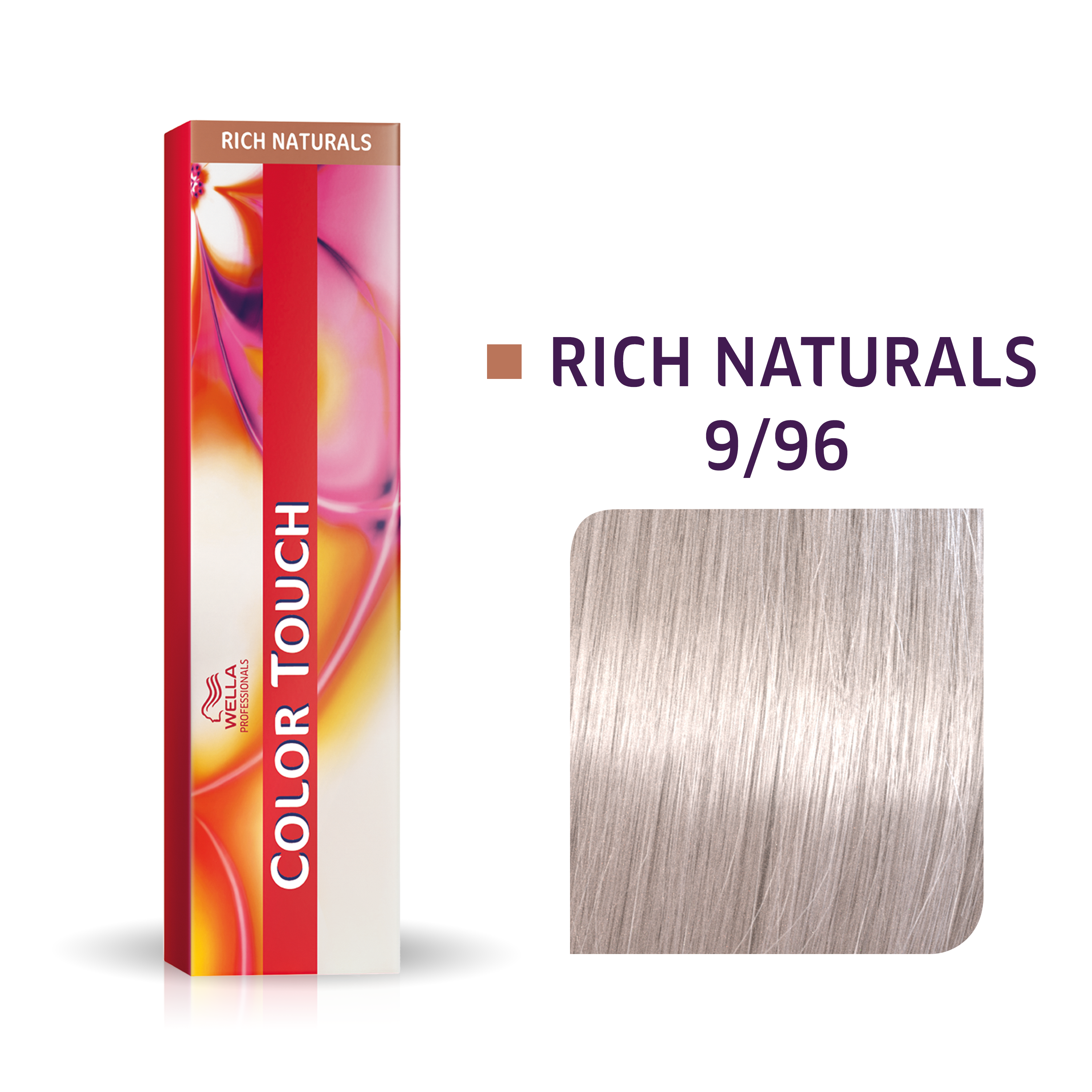 Wella Tinte Color Touch CT 60 ml. 9/96 Rubio Extraclaro cendré violeta -SMOKE