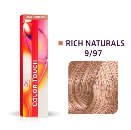 Wella Tinte Color Touch CT 60 ml. 9/97 Very Light Blonde/Cendré Brown