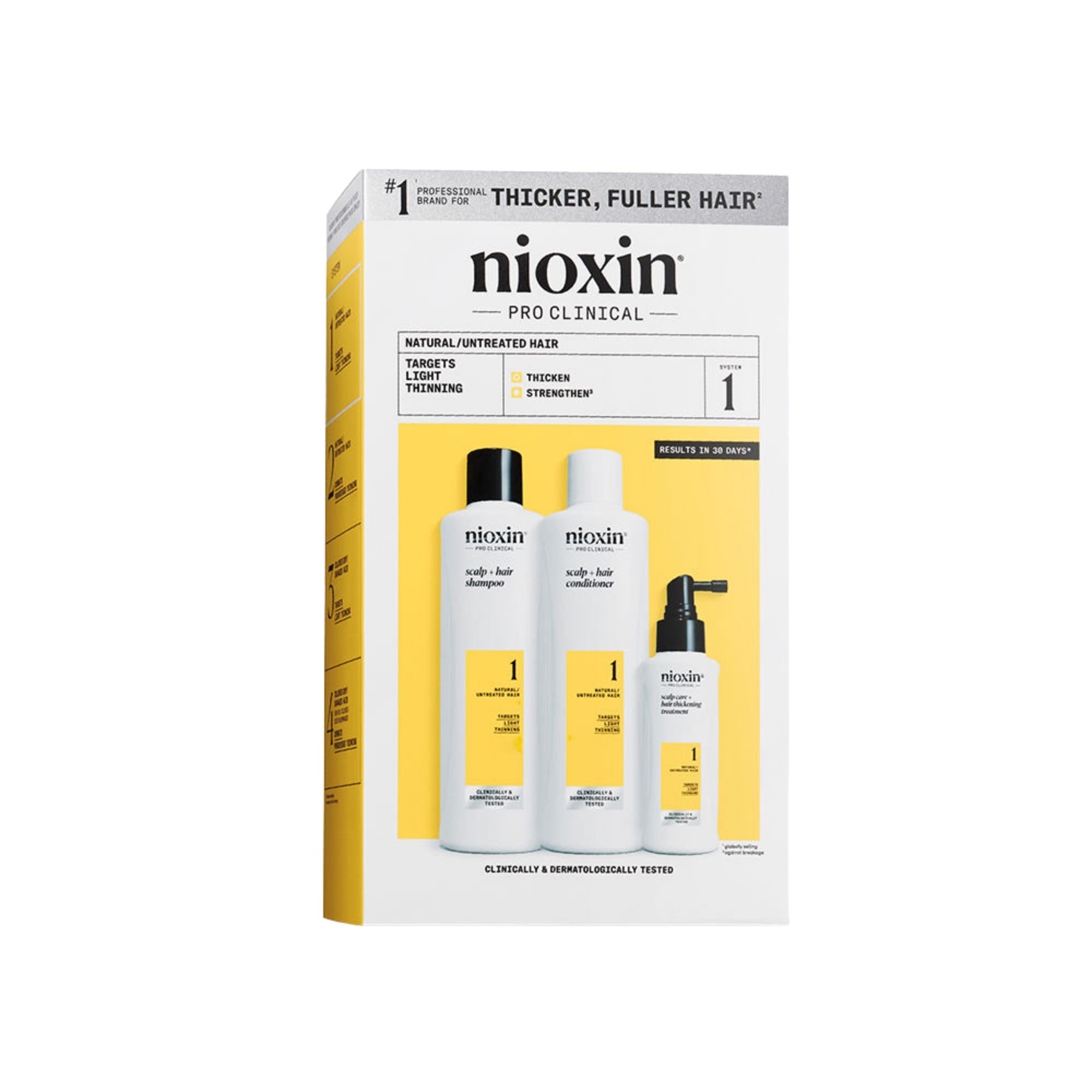 Nioxin Kit Para Cabello Natural - Adelgazamiento Leve 150 ml