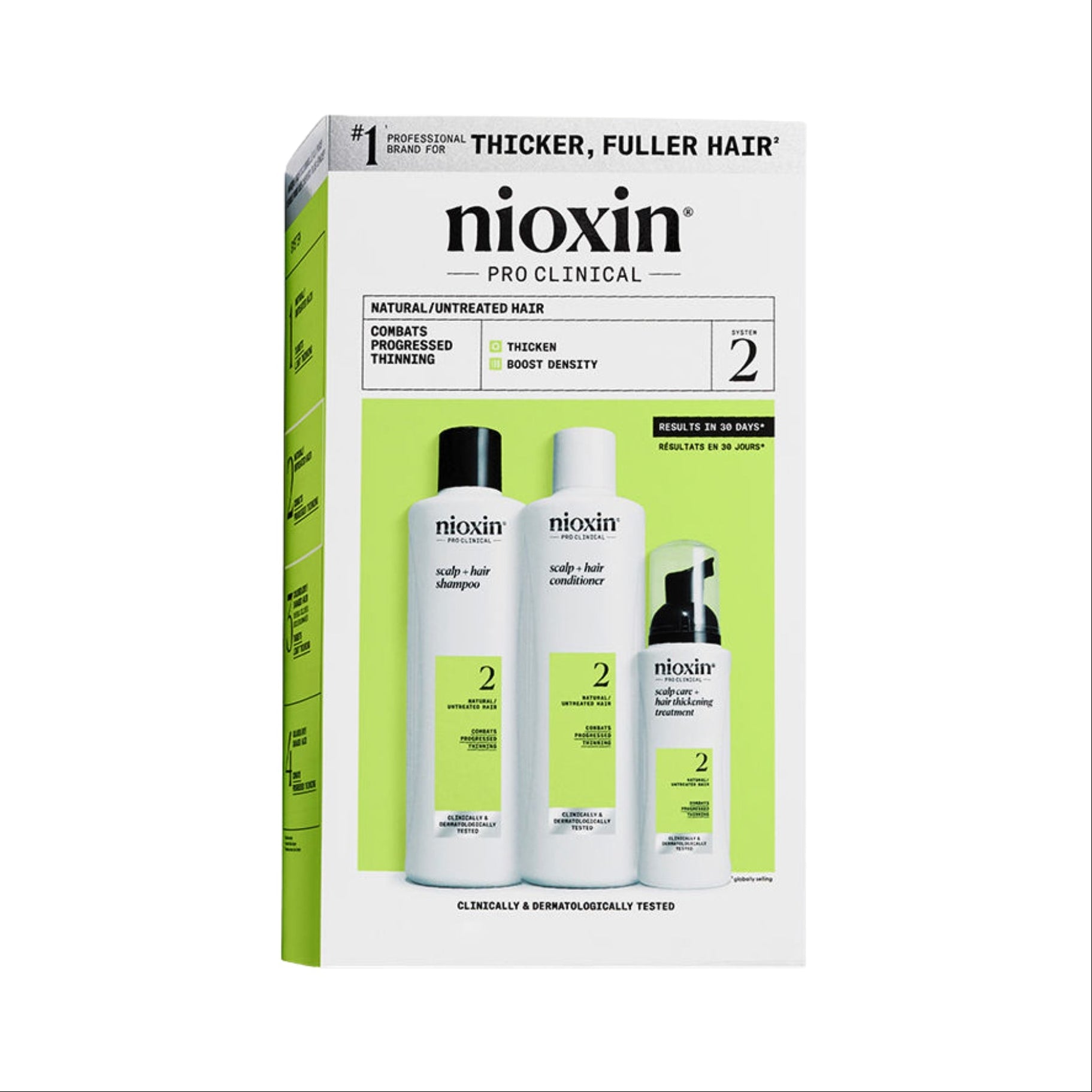 Nioxin Kit Para Cabello Natural - Adelgazamiento Avanzado 150 ml