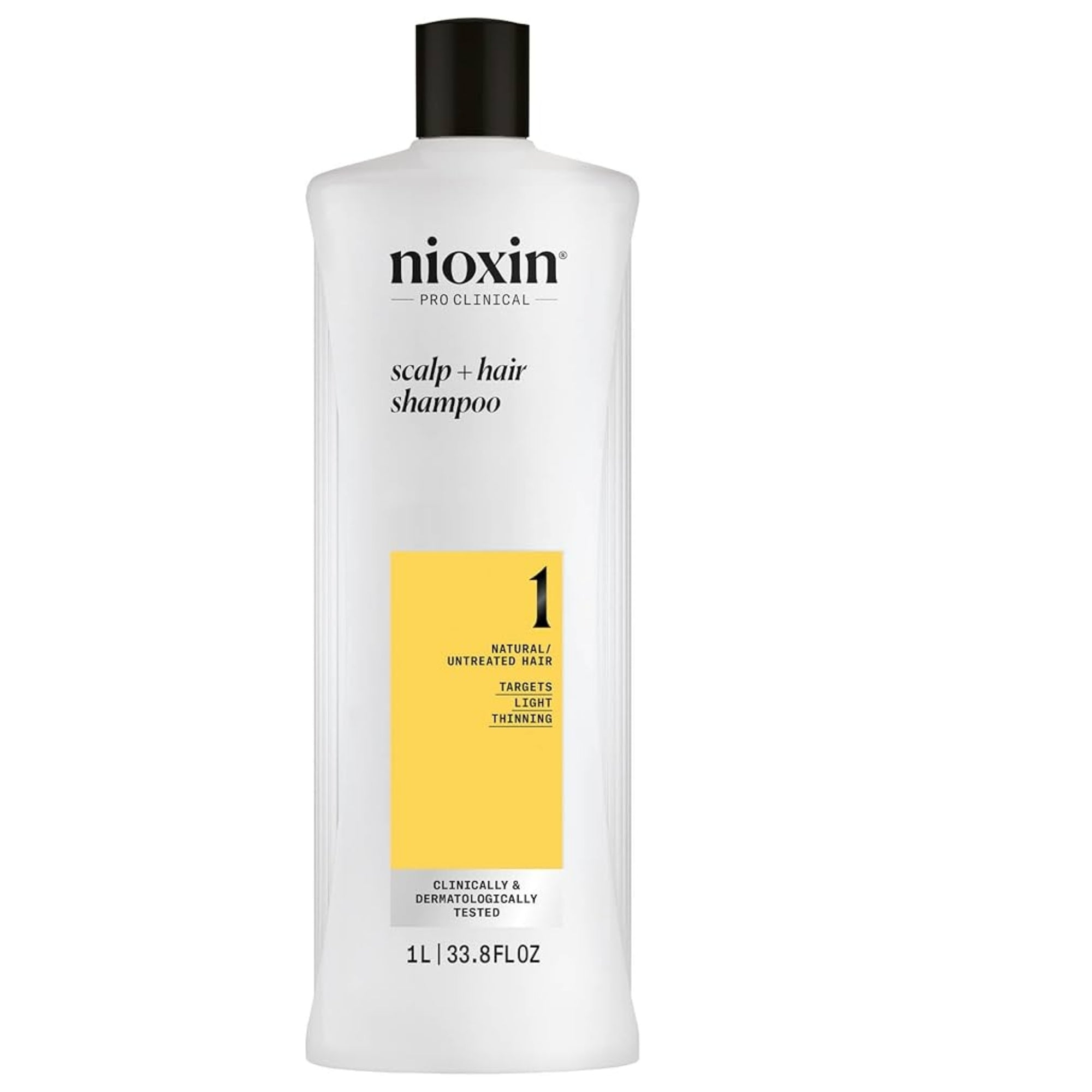 Nioxin Shampoo para Cabello Natural - Adelgazamiento Ligero 1000 ml