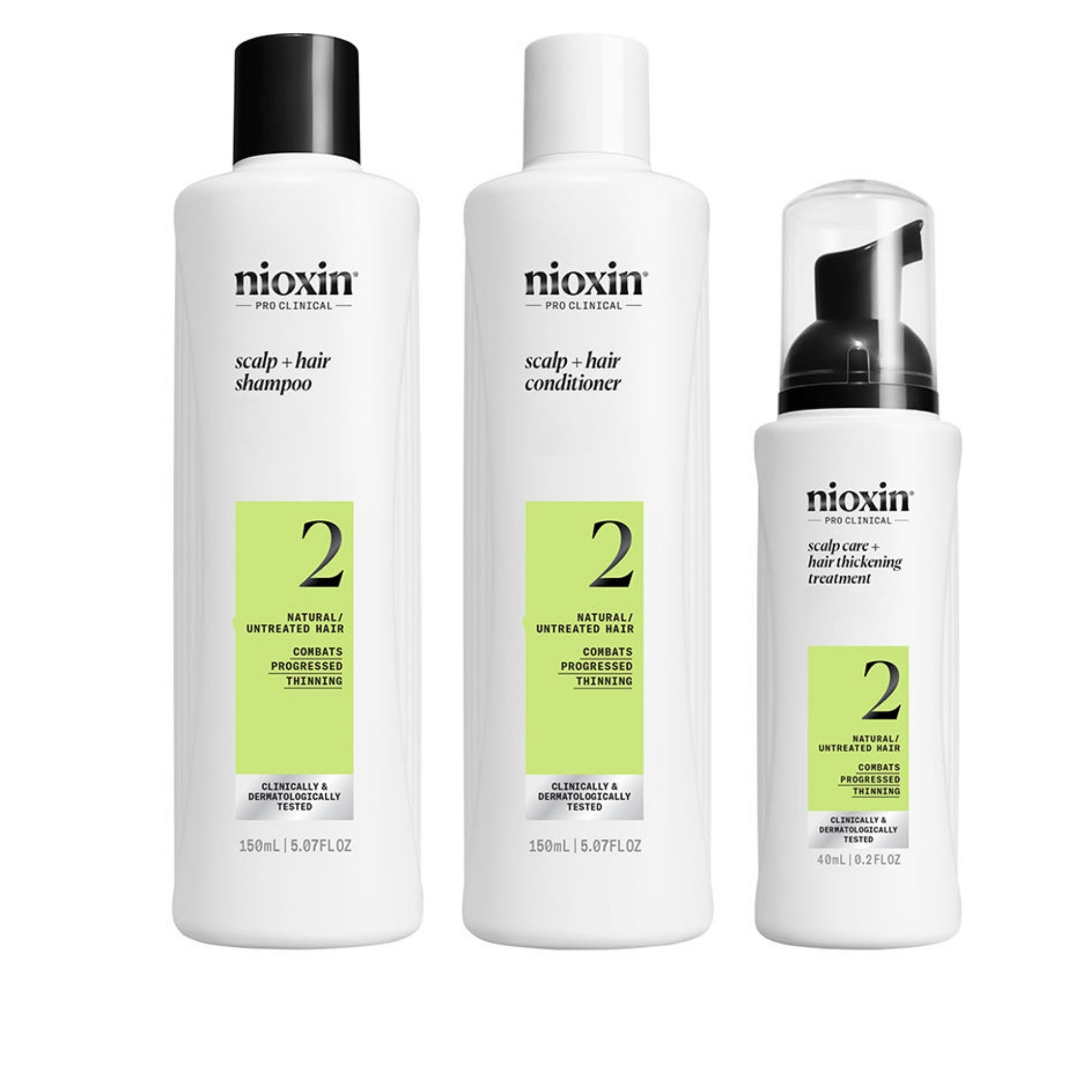 Nioxin Kit Para Cabello Natural - Adelgazamiento Avanzado 150 ml